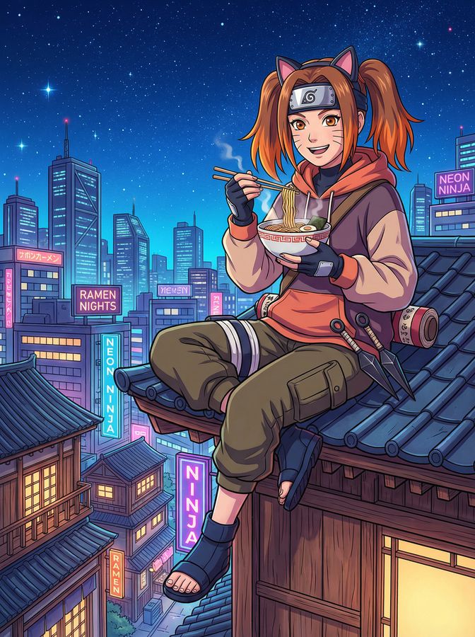 黑料动漫-猫耳忍者日常